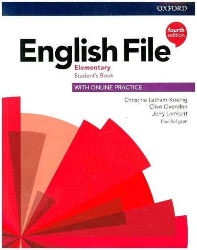[9780194031592] English File - Elementary Student's Book with Online Practice - 4th Edition