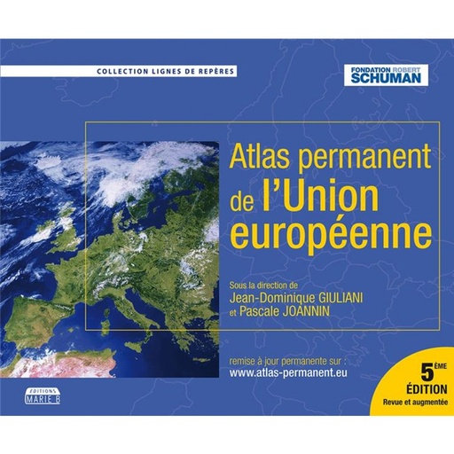 [9791093576831] Atlas permanent de l'union européenne - 5ème Edition