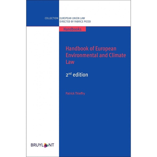[9782802767862] Handbook of European Environmental and Climate Law