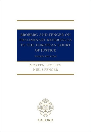 [9780198843580] Broberg and Fenger on Preliminary References to the European Court of Justice