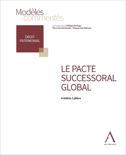 [9782807207929] Le pacte successoral global