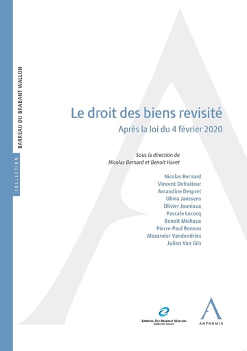[9782807207790] Le droit des biens revisité