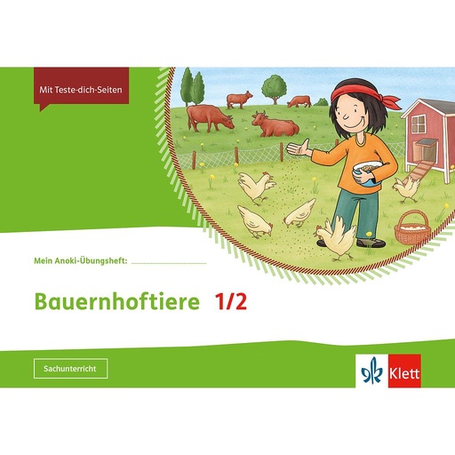 [9783121610587] Mein Indianerheft, Mein Anoki-Übungsheft - Bauernhoftiere, 1./2. Klasse