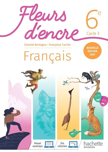 [9782017066712] Fleur d’encre 6ème - Livre de l'élève - Ed. 2021
