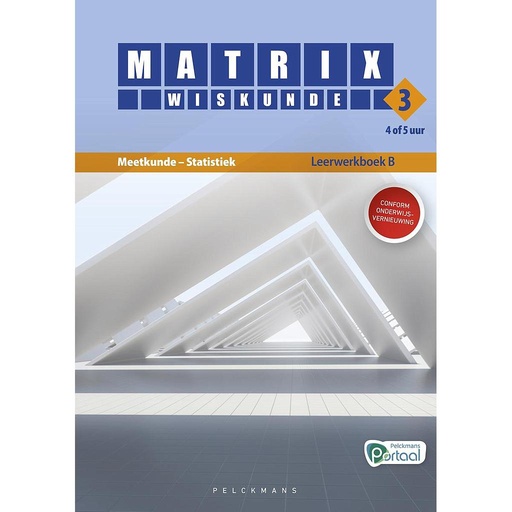 [9789464011302] Matrix Wiskunde 3.4-5 Leerwerkboek B (incl. Portaal)