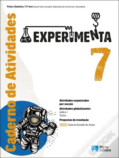 [9789720328038] Experimenta - Físico-Química - 7.º Ano - Caderno de Atividades/Guia de Estudo do Aluno