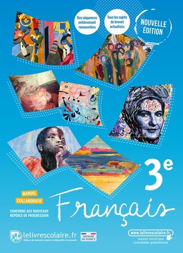[9782377609185] Français 3e - Cahier d'exercices