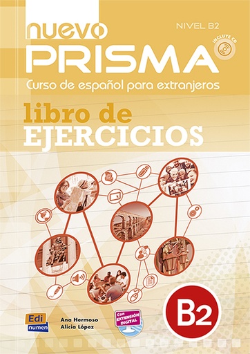 [9788498486438] Nuevo Prisma B2 - Libro de ejercicios