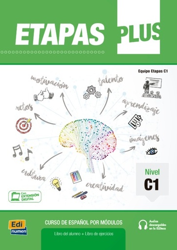 [9788498489064] Etapas Plus C1: Libro del alumno + ejercicios