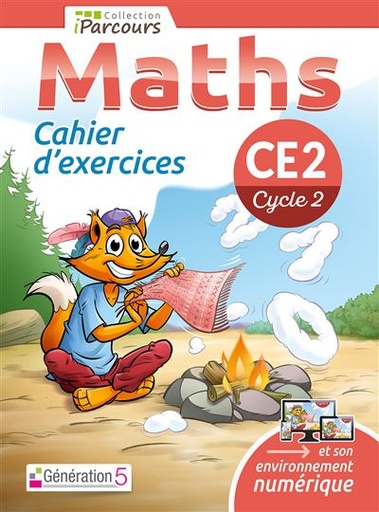 [9782362461743] Maths CE2 iParcours - Cahier d'exercices