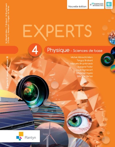 [9782801057506] Experts Physique 4 - Sciences de base - Nouvelle version (+ Scoodle) (ed. 1 - 2021)