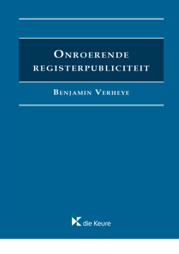[9789048641963] Onroerende registerpubliciteit