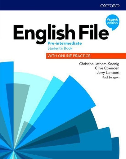 [9780194037419] English File Pre-Intermediate - Student's Book with Online Practice (4th edition)