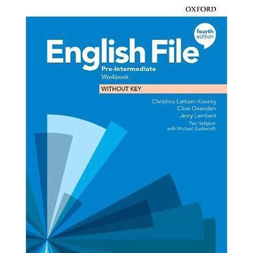 [9780194037709] English File - Pre-Intermediate Workbook Without Key (4th edition)