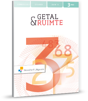 [9789001900915] Getal & Ruimte 12e ed vwo 3 leerboek deel 2