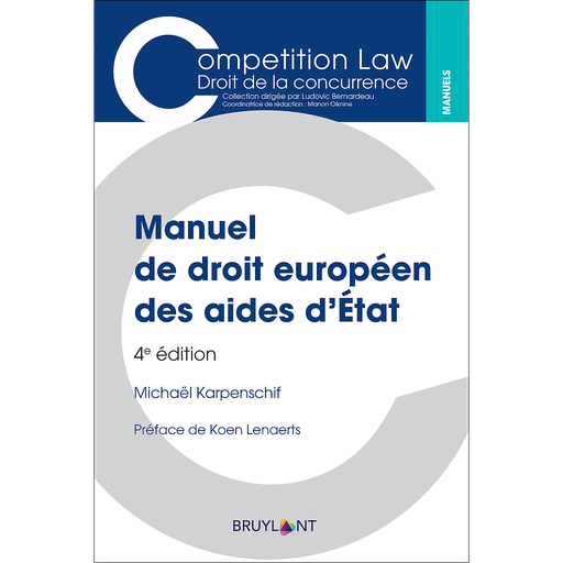[9782802770336] Droit européen des aides d'État - 4ème Edition