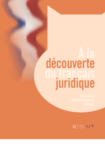 [9782874036118] A la découverte du français juridique 2021