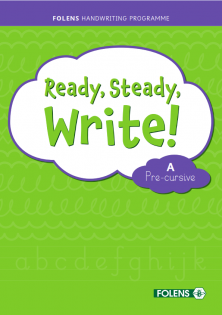 [9781789279771] Ready, Steady, Write! Pre-cursive A Set!