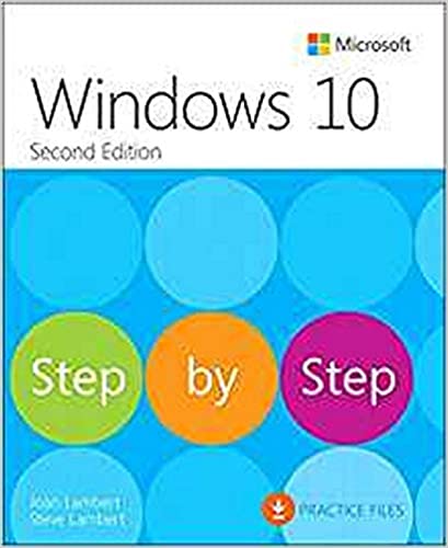 [9781509306725] Windows 10 Step by Step (2nd Edition)
