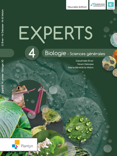 [9782801057537] Experts Biologie 4 - Sciences générales - Nouvelle version (+ Scoodle) (ed. 1 - 2021)