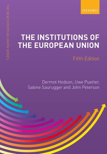 [9780198862222] The Institutions of the European Union - Fifth Edition