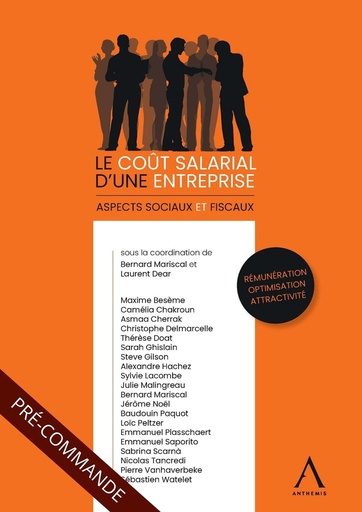 [9782807208223] Le coût salarial d’une entreprise 2021