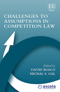 [9781839109065] Challenges to Assumptions in Competition Law