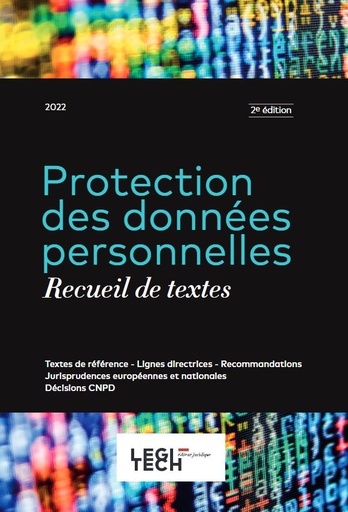 [9782919814077] Protection des données personnelles - Edition 2022