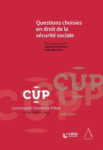 [9782807208360] Questions choisies en droit de la securite sociale