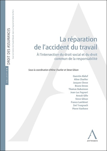 [9782807208278] La réparation de l'accident du travail : à l'intersection du droit social et du droit commun de la responsabilité