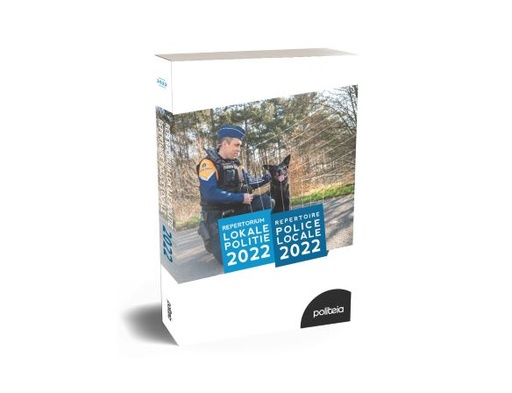 [9782509040497] Repertorium lokale politie 2022 - Répertoire police locale 2022