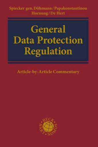 [9783406743863] General Data Protection Regulation - Article-by-Article Commentary
