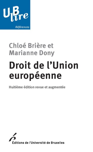 [9782800417769] Droit de l'Union européenne - 8ème Edition
