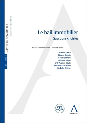 [9782807208735] Le bail immobilier - Questions choisies