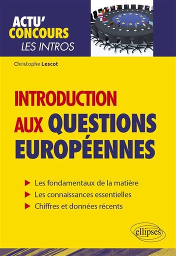 [9782340056961] Introduction aux questions européennes