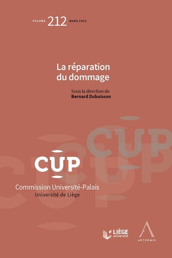 [9782807208803] La réparation du dommage