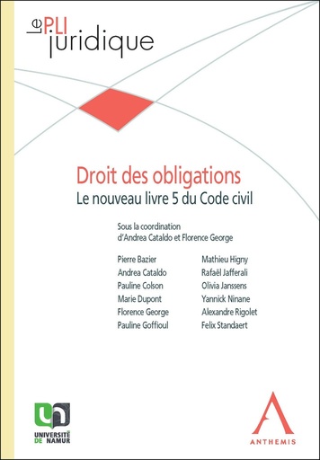 [9782807208889] Droit des obligations - Le nouveau Livre 5 du Code civil