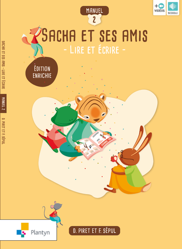 [9782801008973] Sacha et ses amis 2 - Manuel - Edition enrichie (ed. 1 - 2021)