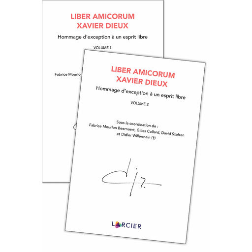 [9782807932418] Liber Amicorum Xavier Dieux