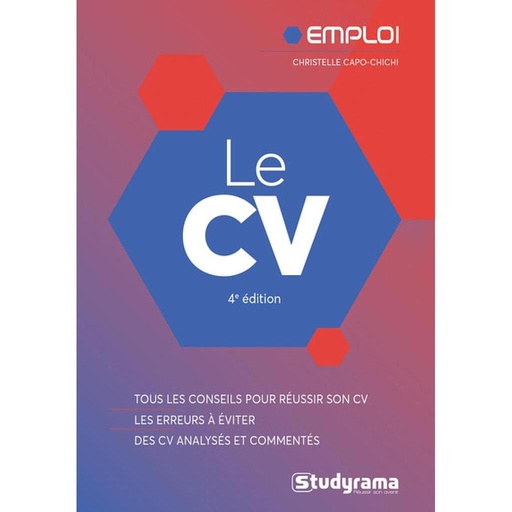 [9782759048847] Le CV - 4e édition