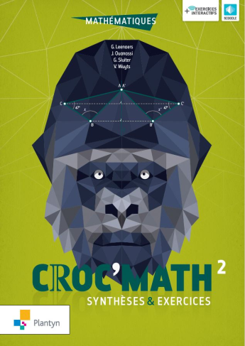 [9782801057629] Croc'Math 2 - Synthèses et exercices (+ Scoodle) (ed. 1 - 2020)