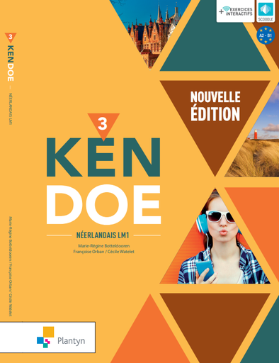 [9782801057841] Kendoe 3 - Leerwerkboek - Nouvelle édition (+ Scoodle) (ed. 2 - 2021)