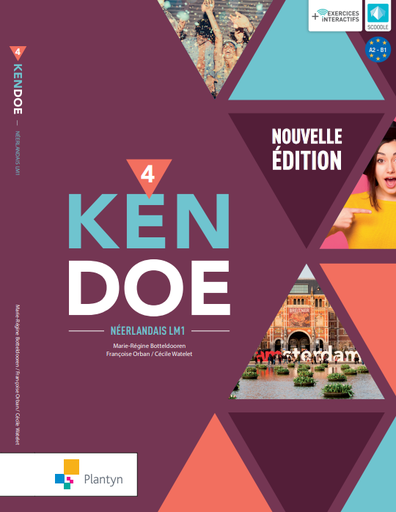 [9782801057858] Kendoe 4 - Leerwerkboek - Nouvelle édition (+ Scoodle) (ed. 2 - 2021)