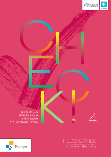 [9782801057926] Check! Nederlands 4 - Cahier (+ Scoodle) (ed. 1 - 2022)