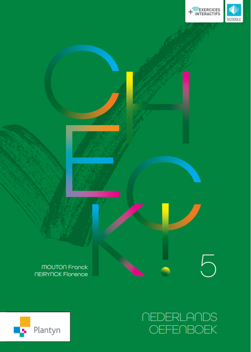 [9782801057933] Check! Nederlands 5 - Cahier (+ Scoodle) (ed. 1 - 2021)