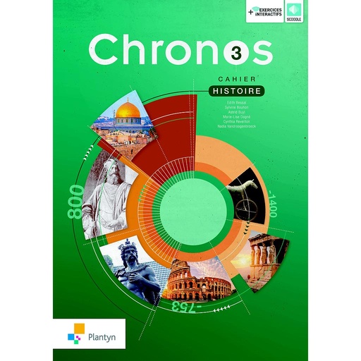 [9782801057872] CHRONOS 3 - Cahier de l'élève (+ Scoodle) (ed. 1 - 2021)