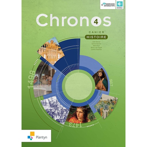 [9782801057896] CHRONOS 4 - Cahier de l'élève (+ Scoodle) (ed. 1 - 2022)