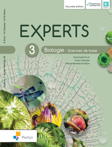 [9782801057483] Experts Biologie 3 - Sciences de base - Nouvelle version (+ Scoodle) (ed. 1 - 2021)