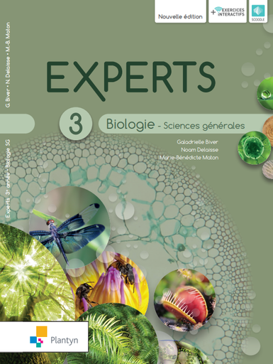 [9782801057476] Experts Biologie 3 - Sciences générales - Nouvelle version (+ Scoodle) (ed. 1 - 2021)