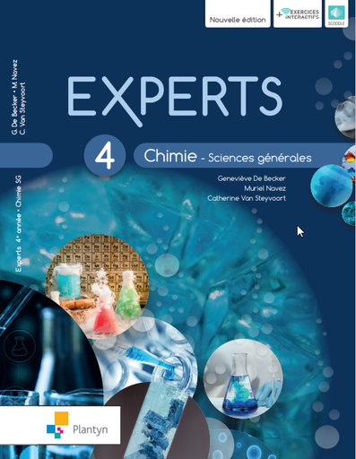 [9782801057513] Experts Chimie 4 - Sciences générales - Nouvelle version (+ Scoodle) (ed. 1 - 2021)